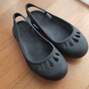 Crocs slip on Mary Jane shoes! 🖤🖤🖤